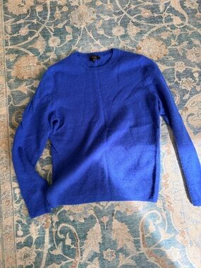 Quince Electric Blue Cashmere Sweater